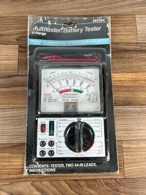 Vint SEARS Portable Multitester Multimeter 41 Range 982364 New
